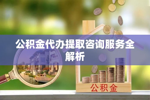 友谊公积金代办提取咨询服务全解析