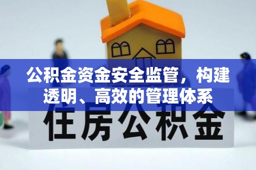 友谊公积金资金安全监管，构建透明、高效的管理体系
