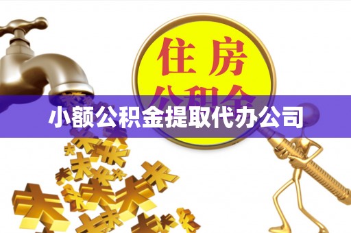 友谊小额公积金提取代办公司