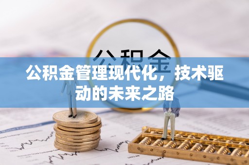 友谊公积金管理现代化，技术驱动的未来之路